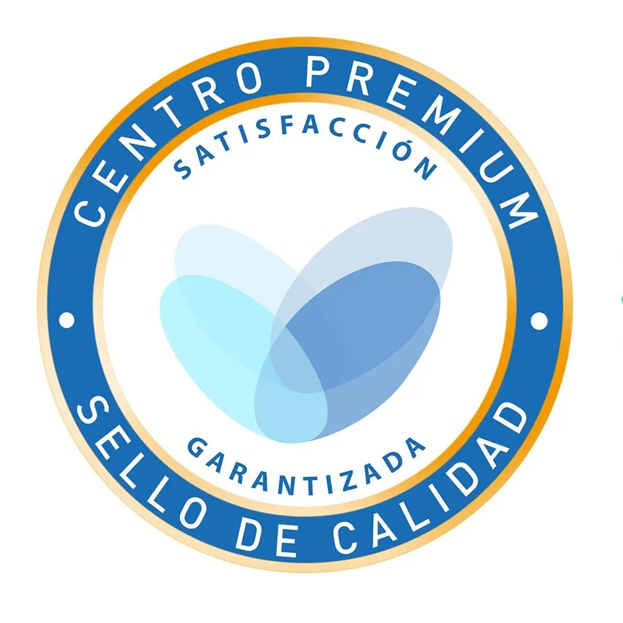 Centro Premium · Sello de calidad · Satisfacción garantizada